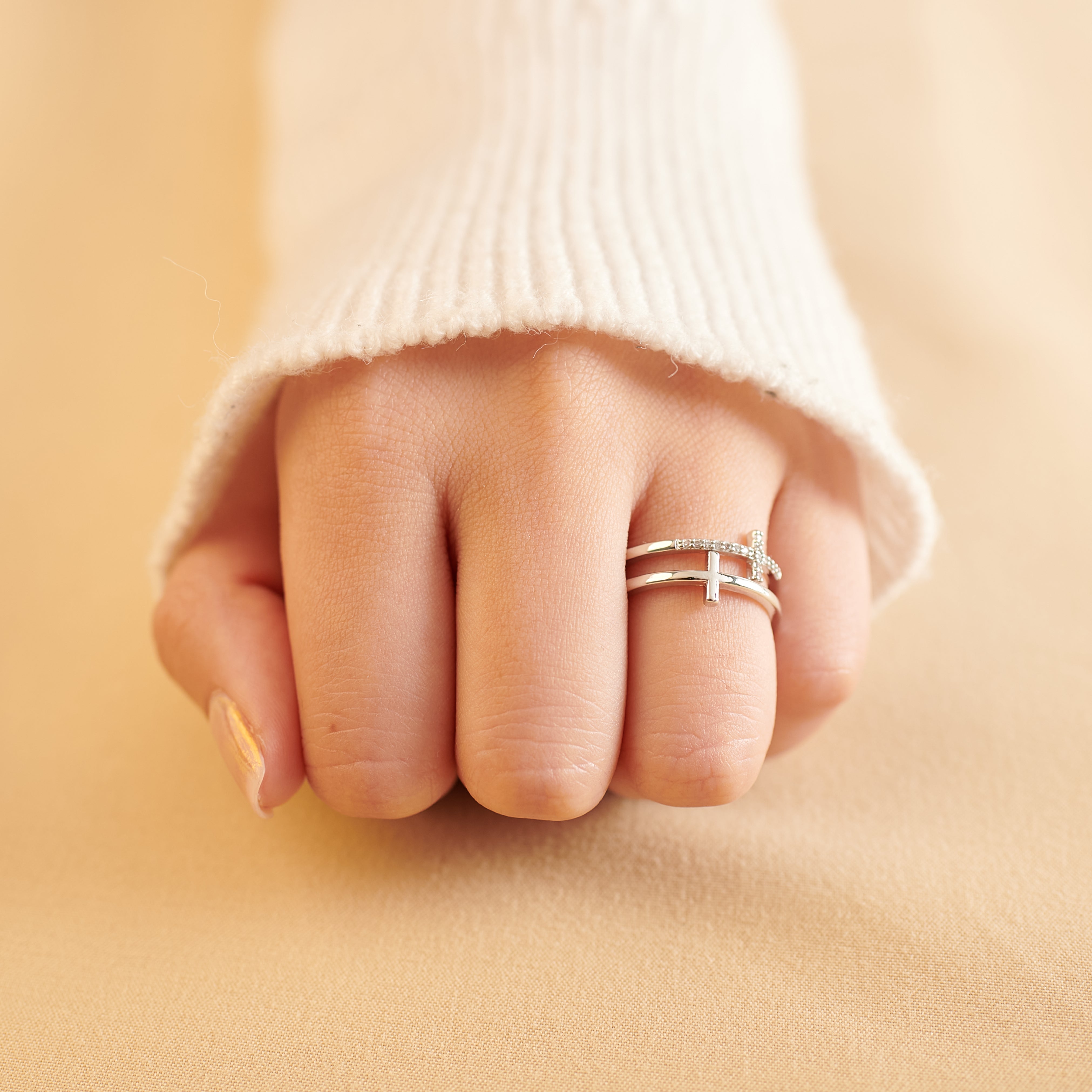 To My Daughter "Hold On To Your Faith" - Ring Gift Set