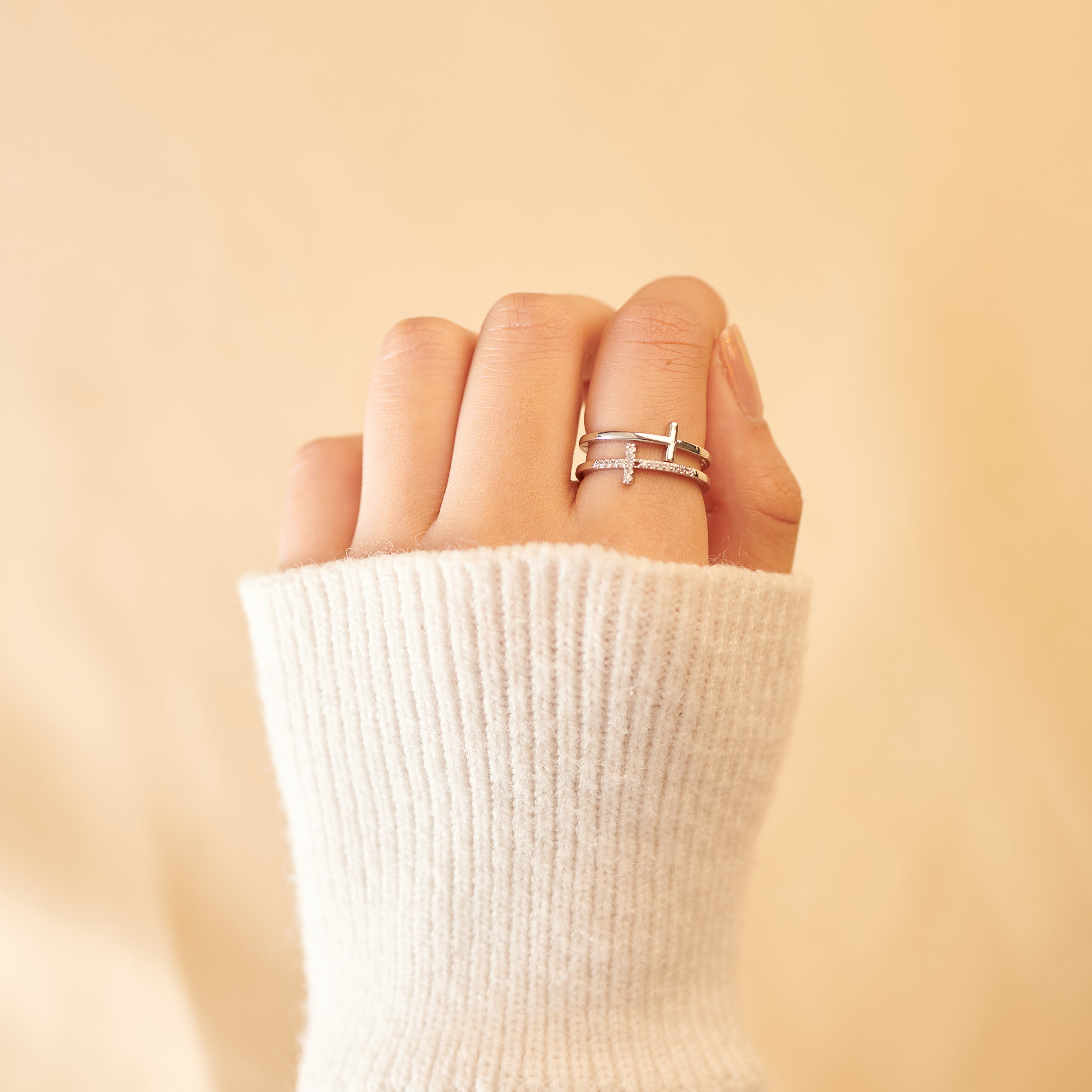 To My Daughter "Hold On To Your Faith" - Ring Gift Set