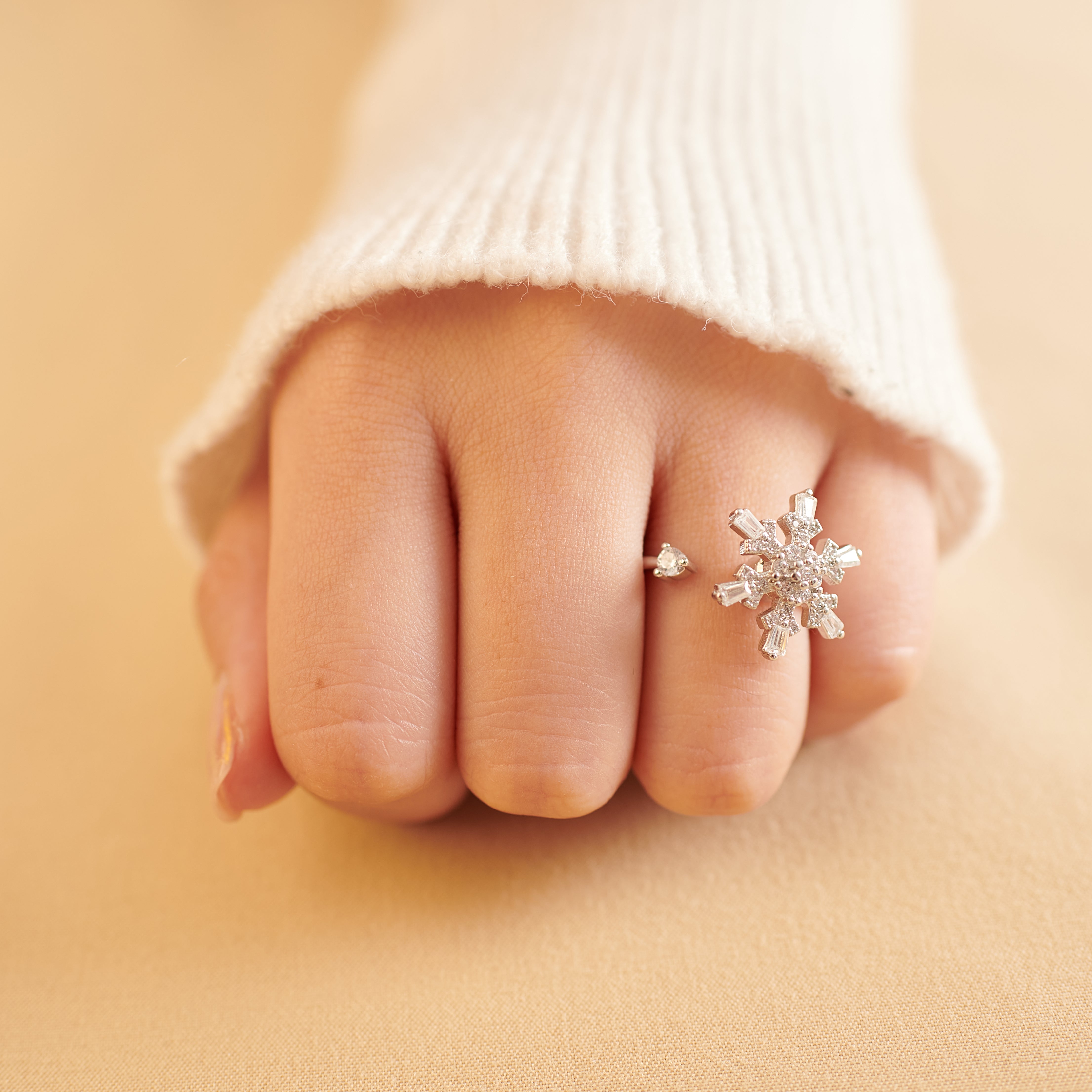 Sparkle Like A Snowflake - Ring