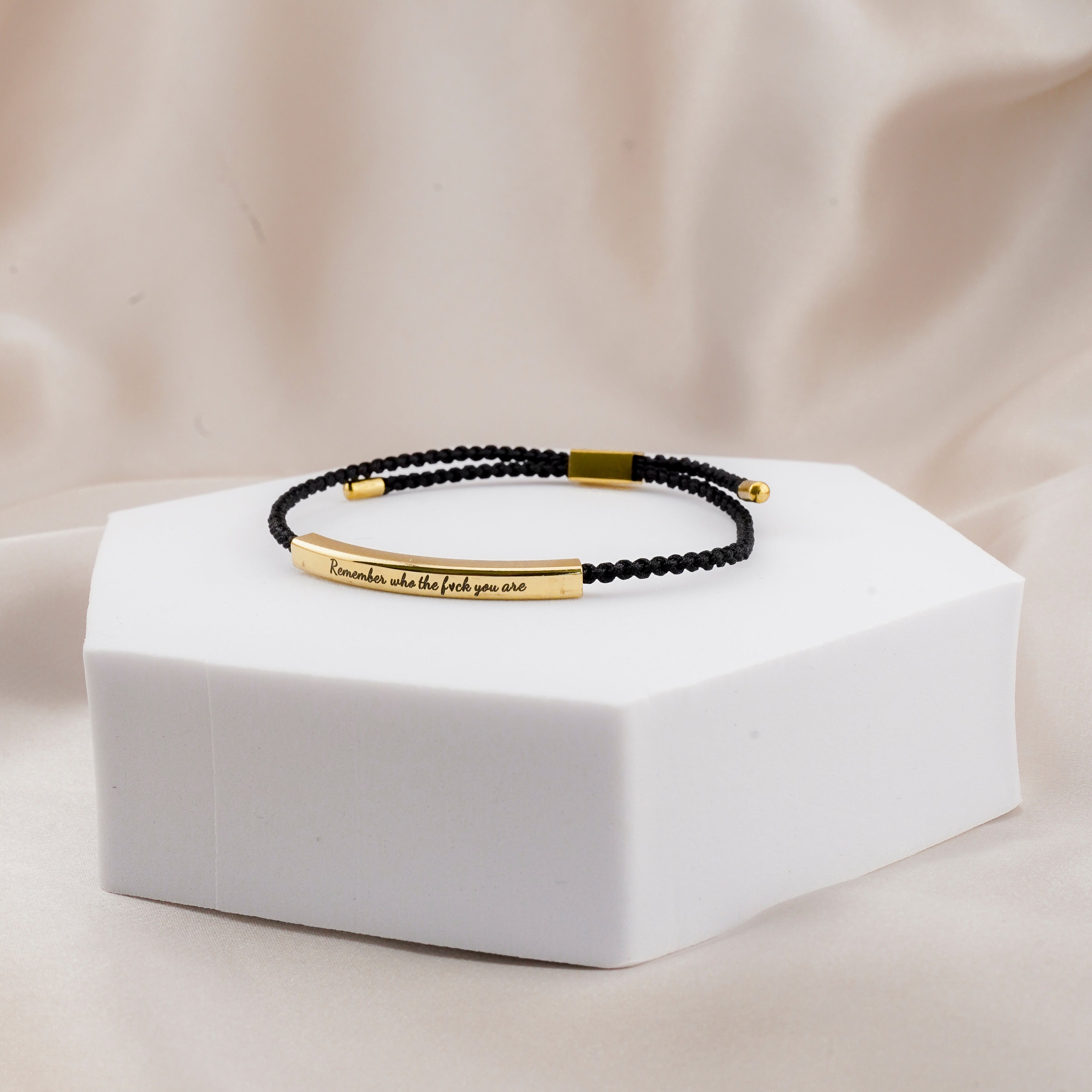 Remember Who the F♥ck You Are - Bracelet