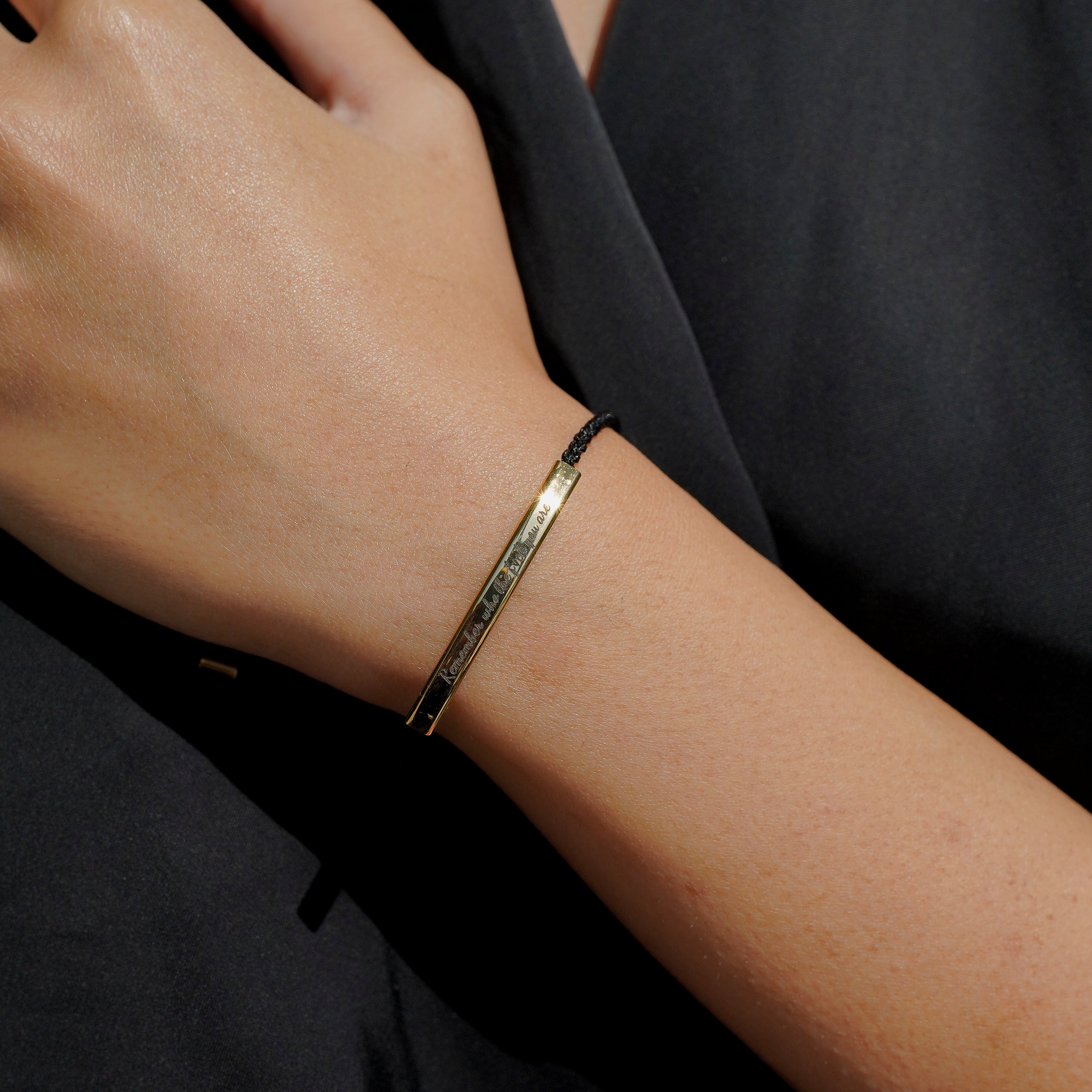 Remember Who the F♥ck You Are - Bracelet