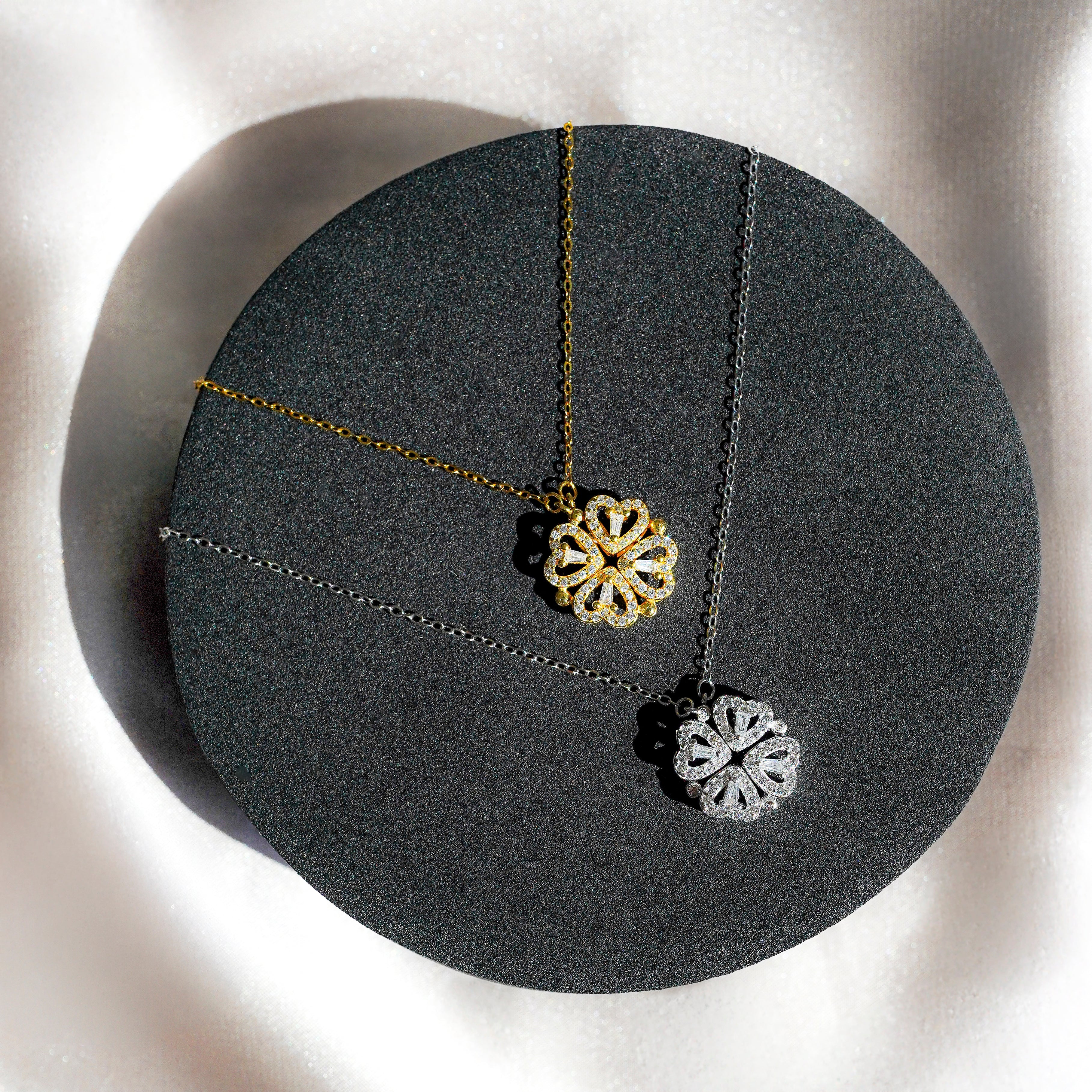 Daughter's 4-Leaf Clover "Lucky Charm" Necklace