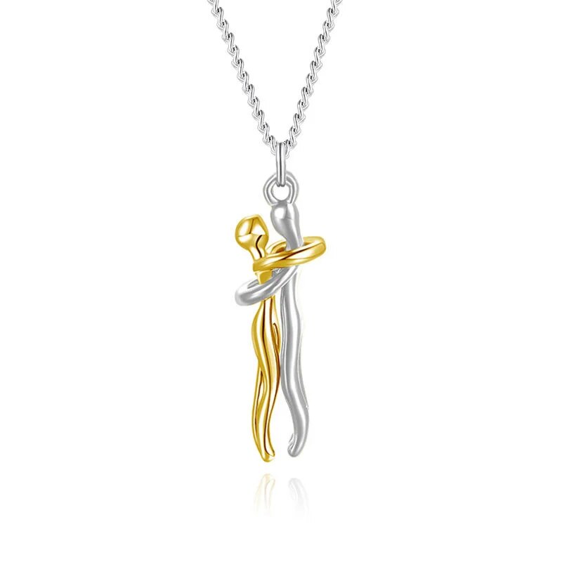 "To Mom" Forever Hug Necklace with LED Gift Box